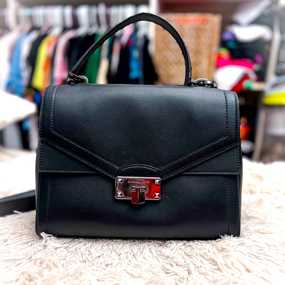 Michael Kors Black Satchel Bag 🖤